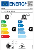 SAVA 215/55R16 93H ESKİMO HP2 thumbnail 2