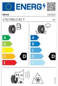 SAVA 175/70R13 82T ADAPTO MS thumbnail 2