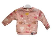KALP BASKILI KIZ SWEATSHIRT thumbnail 5