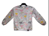 KALP BASKILI KIZ SWEATSHIRT thumbnail 3