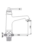 NEWARC PERA LAVABO BATARYASI (BAKIR) thumbnail 2