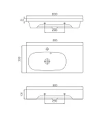 NEWARC RİVER 80 CM LAVABO thumbnail 2
