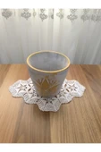 Gold eskitme beton orkide saksısı thumbnail 5