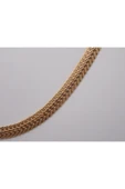 Balık Sırtı Gold Zincir Kolye thumbnail 3