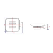 Bocchi Padova Sabunluk Krom 3017-0002 thumbnail 2