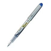 Pilot V-Pen Silver Dolma Kalem Mavi thumbnail 1
