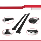 Ara Atkı Tavan Barı Fly Model 138cm Siyah (2 Adet) thumbnail 2