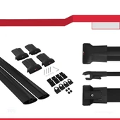 Ara Atkı Tavan Barı Fly Model 105cm Siyah (2 Adet) thumbnail 3