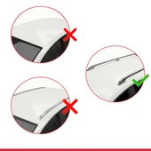 Ara Atkı Tavan Barı Basic Model 118cm Gri (2 Adet) thumbnail 6