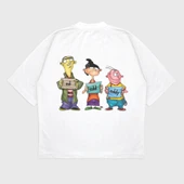 Oversize 'ed, edd, eddy' Baskılı T-shırt thumbnail 2