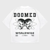 Oversize 'Doomed' T-Shırt thumbnail 3