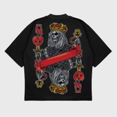 Oversize 'Mug Skeleton' T-Shırt thumbnail 1