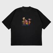 Oversize 'ed, edd, eddy' Baskılı T-shırt thumbnail 1