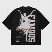 Oversize 'Famous' T-Shırt thumbnail 1