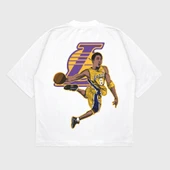 Oversize 'Kobe Bryant' Baskılı T-Shırt thumbnail 3