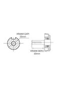 Factor MG460E 18hp Kamalı Marşlı Benzinli Motor thumbnail 2