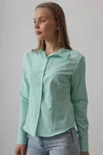 Basic Gömlek - Mint thumbnail 2