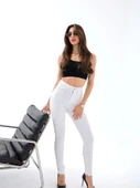 6489 PANTOLON-BEYAZ thumbnail 3