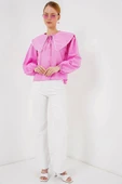 Bebe Yaka Gömlek 20314 - Pembe thumbnail 2