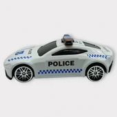 Metal Mini Polis Arabası  8 cm - Polis - 5 thumbnail 2
