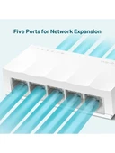 TP-LİNK 5-PORT 10/100Mbps Desktop Switch thumbnail 3