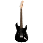 Squier Sonic Stratocaster Hard Tail H Laurel Klavye BPG Black Elektro Gitar thumbnail 1