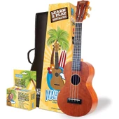 Mahalo MJ2TBRK Java Series Concert Ukulele Seti (Trans. Brown) thumbnail 1