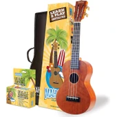 Mahalo MJ2TBRK Java Series Concert Ukulele Seti (Trans. Brown) thumbnail 2