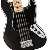 Squier Affinity Active Jazz Bass V Akçaağaç Klavye BPG Black Metallic Bas Gitar thumbnail 2