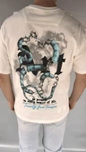 Yılan Baskı T-shirt thumbnail 2