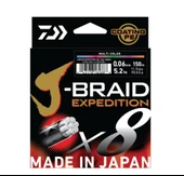 JBRAID EXPEDITION 8 BRAID 150M, SMASH ORANGE, İP MİSİNA thumbnail 2