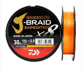 JBRAID EXPEDITION 8 BRAID 150M, SMASH ORANGE, İP MİSİNA thumbnail 1
