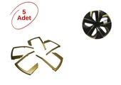 Jant Kapağı Çıtası Gold (5 Adet) thumbnail 1