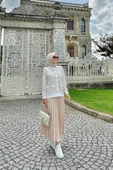 KREP PLİSELİ ETEK thumbnail 1
