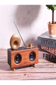 Aksoytekno Retro Gramafon Bluetooth Hoparlör thumbnail 1