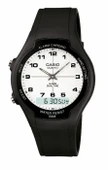 Casio AW-90H-7BVDF Quartz Silikon Siyah Beyaz Kadran 39 mm Erkek Kol Saati thumbnail 3