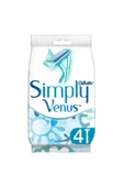 Gillette Venus Simply Kadın 2 Bıçaklı Basic Kullan At 4'lü thumbnail 1