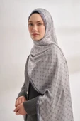 İTHAL VUAL MONOGRAM DESEN ŞAL -52929 thumbnail 4