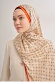 İTHAL VUAL MONOGRAM DESEN ŞAL -52929 thumbnail 7