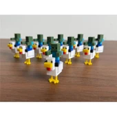 Chicken Jockey Minecraft Mini Figür thumbnail 2
