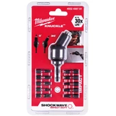 Milwaukee 10 Parça Bits Uç Seti + Knuckle (Boğumlu) Oynar Başlık thumbnail 1
