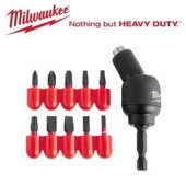 Milwaukee 10 Parça Bits Uç Seti + Knuckle (Boğumlu) Oynar Başlık thumbnail 2