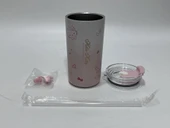Hello Kitty 480ml Paslanmaz Çelik Pipetli Termos thumbnail 8