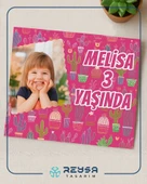 Kaktüs Temalı Doğum Günü Afiş 50X70 cm thumbnail 4