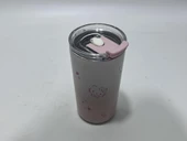Hello Kitty 480ml Paslanmaz Çelik Pipetli Termos thumbnail 5