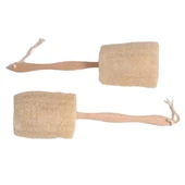 Loofah ( Kabak ) Ahşap Saplı Tombul thumbnail 1
