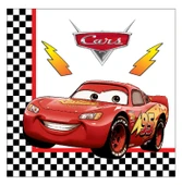 ARABALAR CARS TEMALI BASKILI PEÇETE 20 ADET thumbnail 1