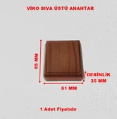 VİKO VERA MAUN SIVA ÜSTÜ ANAHTAR thumbnail 2