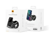 Nettech NT-WCH05 3 in 1 15W Kablosuz Wireless Şarj thumbnail 3