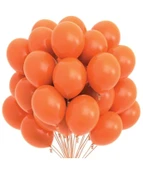 PASTEL BALON TURUNCU 50 ADET thumbnail 2